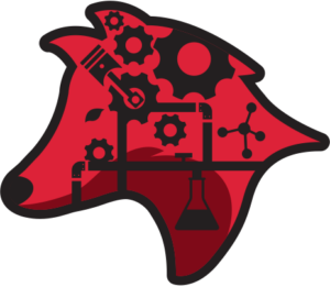 mech wolf logo